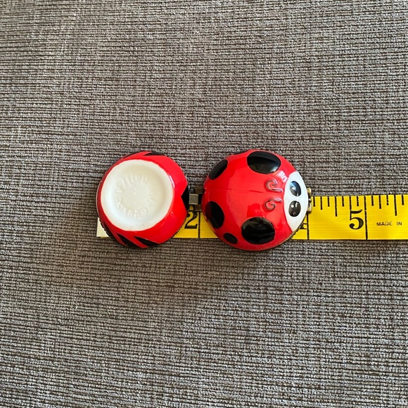 Vintage 1998 House of Lloyd Lucky Ladybug Ceramic Trinket Box - Picture 10 of 12